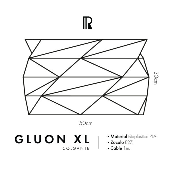 Lampara Colgante Gluon XL